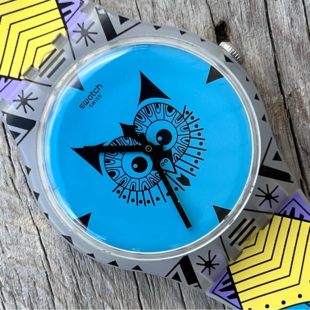 Swatch Watch “Wild Totem” (SUOZ191) Excellent pre-owned condition.